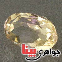 نگین انگشتر سیترین بسیار عالی ناب _کد:19435