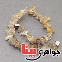 دستبند دُر مویی بسیارعالی سنگ درمانی _کد:19456