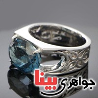 انگشتر توپاز مردانه فاخر بسیارعالی _کد:3073