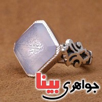انگشتر عقیق یمنی خطی فاخر مردانه مدل صفوی _کد:3082