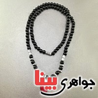 سینه ریز مرجان با رشته عقیق سفارشی با سنگ دلخواه شما _کد:19475