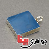گردنبند عقیق آبی سفارشی با سنگ دلخواه شما _کد:19482