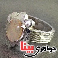 انگشتر اوپال خوش رنگ خاص _کد:19505