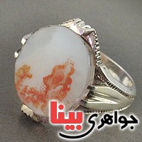 انگشتر عقیق شجری خوش نقش خاص _کد:19514