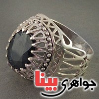 انگشتر یاقوت کبود بسیار خاص و خوشرنگ _کد:19562
