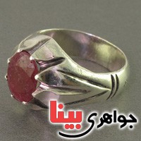 انگشتر یاقوت سرخ زیبا و خوشرنگ _کد:19568