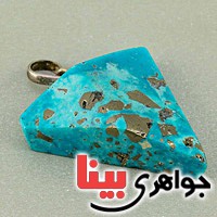 گردنبند فیروزه کرمانی بسیار خوشرنگ