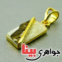 گردنبند صدف قدیمی فسیل بسیار زیبا _کد:19590