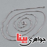 زنجیر نقره ونیزی زیبا 45 سانتی  _کد:19598