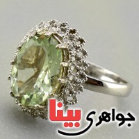انگشتر آکوآمارین بسیار زیبا و خوشرنگ برند SPN _کد:19607