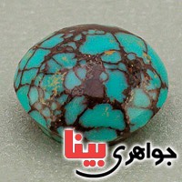نگین انگشتر فیروزه ناب کلکسیونی _کد:19613