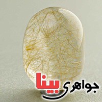 نگین انگشتر دُر مویی طلایی قدیمی _کد:19673
