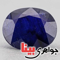 نگین انگشتر یاقوت کبود درشت خوشرنگ خاص کلکسیونی _کد:19681