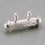 گردنبند نقره لوله حرز جاسازی ادعیه