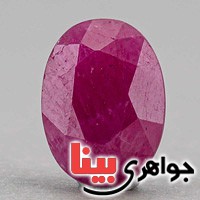 نگین انگشتر یاقوت سرخ بسیار خوشرنگ و خاص