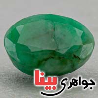 نگین انگشتر زمرد بسیار عالی خوشرنگ _کد:19730