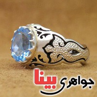 انگشتر توپاز بسیار عالی زیبا _کد:19748