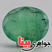 نگین انگشتر زمرد بسیار زیبا و خوشرنگ _کد:19756