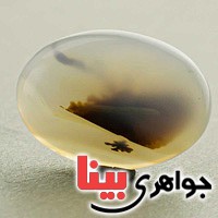 نگین انگشتر عقیق یمنی منظره ای سه بعدی _کد:19761
