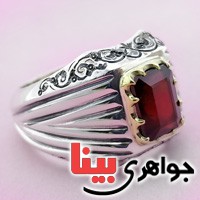 انگشتر یاقوت سرخ فاخر بسیار زیبا _کد:19765
