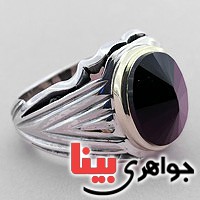 انگشتر یاقوت کبود تراش خاص فاخر بسیار عالی _کد:19768