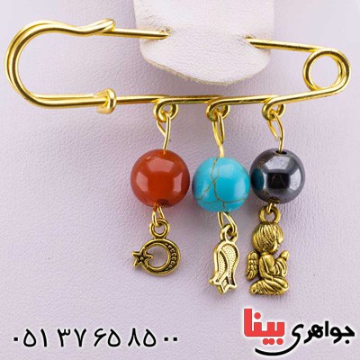 سینه ریز چند جواهر چشم زخم کودک _کد:19807