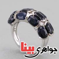 انگشتر یاقوت کبود 12 تایی ناب بسیار عالی برند SPN انگشتر یاقوت کبود 12 تایی ناب بسیار عالی برند SPN
