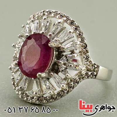 انگشتر یاقوت سرخ بسیار عالی زیبا برند SPN_کد:19844