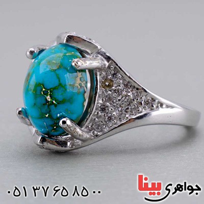 انگشتر فیروزه نیشابوری خاص انگشتر فیروزه نیشابوری خاص