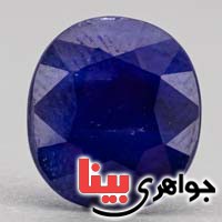 نگین انگشتر یاقوت کبود بسیار عالی فاخر _کد:19870
