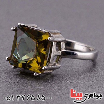 انگشتر الکساندریت بسیار خوشرنگ
