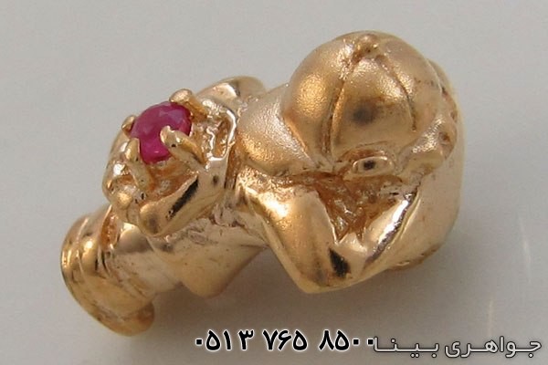 گردنبند یاقوت سرخ فانتزی