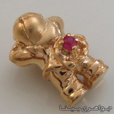 گردنبند یاقوت سرخ فانتزی