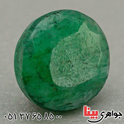 نگین انگشتر زمرد تک و زیبا _کد:19923