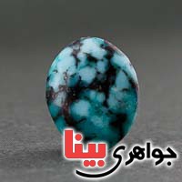 نگین انگشتر فیروزه نیشابوری خوش نقش زیبا