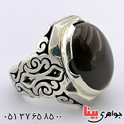 انگشتر عقیق بسیار عالی و خوشرنگ _کد:19973