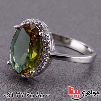 انگشتر الکساندریت خوشرنگ خاص زنانه _کد:20005