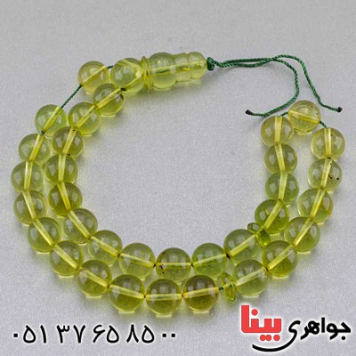 تسبیح کهربا (بالتیک) 33 دانه ای خوشرنگ _کد:20022