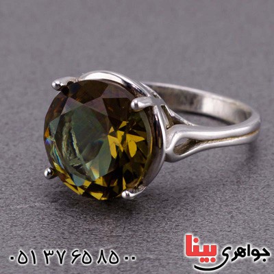 انگشتر الکساندریت رودیوم بسیار خوشرنگ _کد:20045