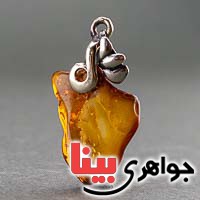 گردنبند کهربا حشره ای بسیار زیبا _کد:20046