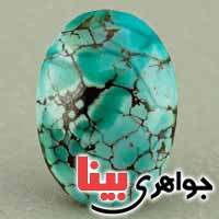 نگین انگشتر فیروزه نیشابوری تمام مغز درشت بسیار عالی _کد:20076