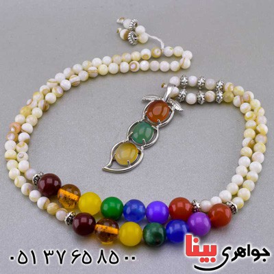 سینه ریز چند جواهر سنگ درمانی زنانه _کد:20080