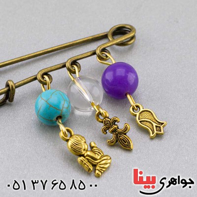 سینه ریز چند جواهر چشم زخم کودک _کد:20082