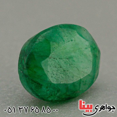 نگین انگشتر زمرد خوشرنگ و زیبا _کد:20092