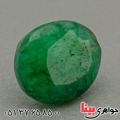 نگین انگشتر زمرد بسیار خوشرنگ و خاص _کد:20094