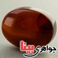 نگین انگشتر عقیق یمنی خوش طبع با خواص اصیل _کد:20099