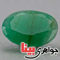 نگین انگشتر زمرد بسیار خوشرنگ