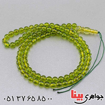 تسبیح کهربا (بالتیک) 101 دانه ای خوشرنگ _کد:20129