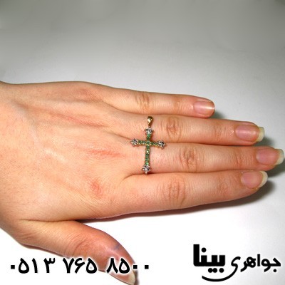 گردنبند زمرد صلیب