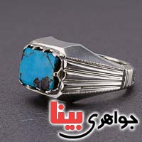 انگشتر فیروزه نیشابوری بسیار زیبا _کد:20242